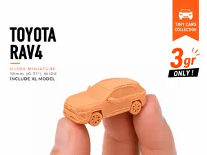 Tiny Toyota RAV4 - Mini Cars Series