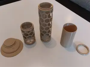 Modularer Moosstab ⌀60mm (Rückseite geschlossen)