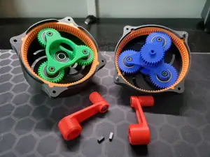 2 Stage 20:1 Planetary gearbox