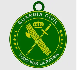 Guardia Civil Española llavero