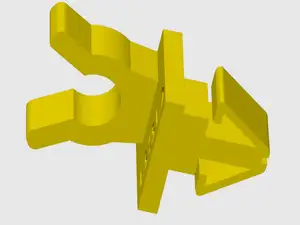 Hood clip Ford Transit 2000-2006 MK6 MK5