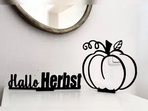 Dekoaufsteller - Hallo Herbst 