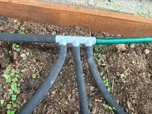 Garden hose coupling (1/2")