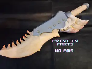 The Charnel Fang bone blade