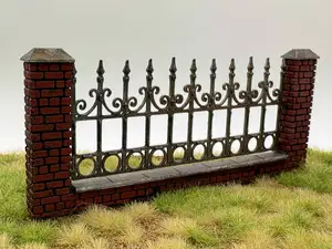 Brick Fence for diorama