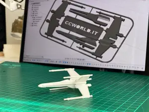 CCW Star Wars X-Wing kit card
