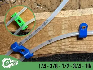 1/4–3/8-1/2-3/4-1in Tube & Wire Mount Bracket