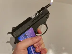 Clipper Lighter Gun Walther P38