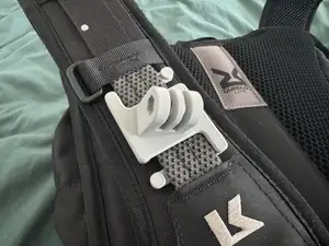Backpack Action Cam Mount for Kriega Trail 18