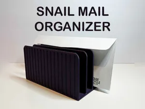 Snail mail organizer