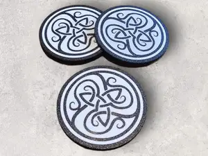 Celtic Knot Coasters - 2 Designs