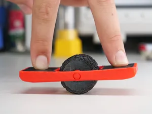 One Wheel Skateboard Fidget