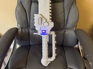 Grimdark Chainsword Mk.3 -90cm Mechanized prop v.2