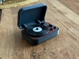 Miniatur Plattenspieler