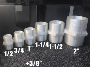 1/2 to 2" - NPT Pipe Thread Fittings/Couplers