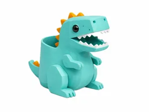 DinoDesk-Cute T-Rex Pen Holder