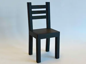 Simple Chair #1 - Three Bars