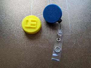 ID Card Badge Retractable Reel Holder