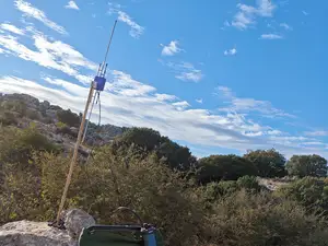 Antena Dipolo Omnidireccional Bibanda Mejorada 