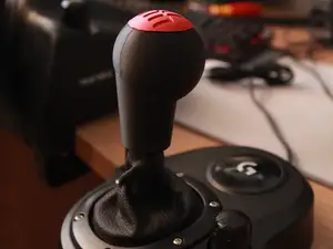 Porshe GT3 style shift knob for Logitech G shifter