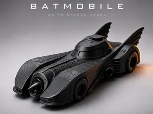 Batmobile 1989 Tim Burton's Universe Modular