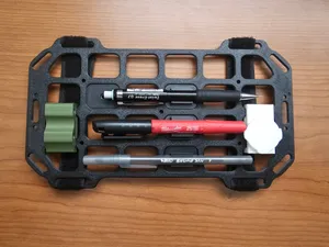 Molle Visor Writing Utensil Holders