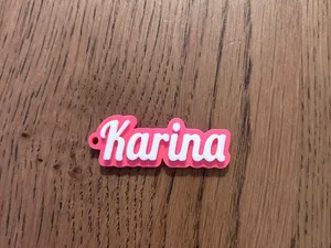 Karina name keychain