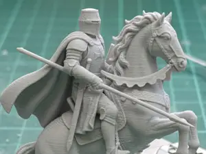 Templar Knight | Medieval Chess Statue