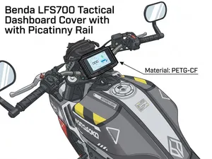 Benda LFS700 Tactical Dashboard Cover 