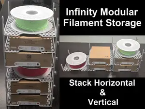 Infinity Modular Filament Storage – Stack & Expand