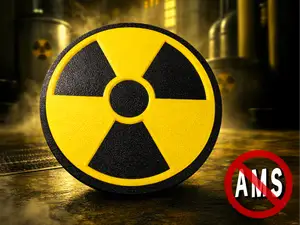 Nuke Fridge Magnet - No AMS