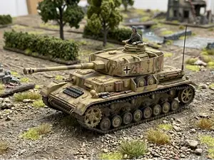 WW2 Tabletop Wargame - Panzer Tank