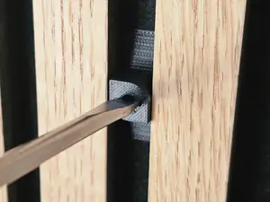 M4, M5 & M6 Twist-Lock mounting for akustik panel
