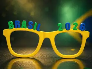 Brazil Party Fan Glasses – 3D Flag Sunglasses 