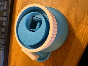 Nutella Dispenser for (bigger) M&M with Nuts