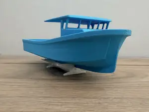 Fast Commercial Fishing and Lobstering Boat
