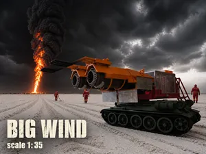 BIG WIND Extreme firefighting vehicle scale 1:35