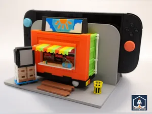 NS Switch Dock & Game Storage - Tomodachi Market