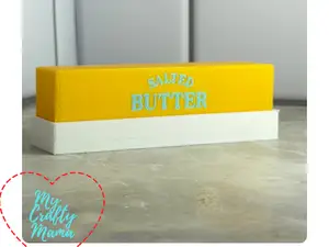 Salted Butter Clicker in Dish - Fidget Toy