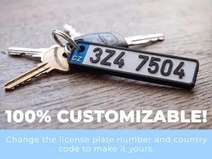 Custom Car Plate Tag