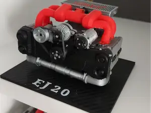 Motorhalter für EJ20 Motormodell von Danko_Creates