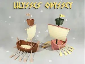 Ulysses Odyssey – Toy Boat to Assemble