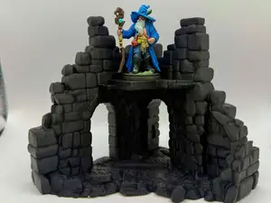 Ruined building - DND wargaming terrain
