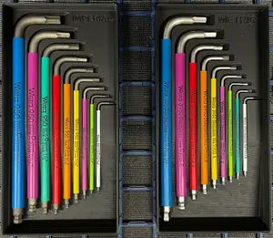 Wera Hex Wrench Set Metric Gridfinity