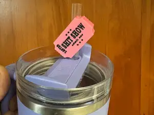1 ticket please! Stanley cup straw charm