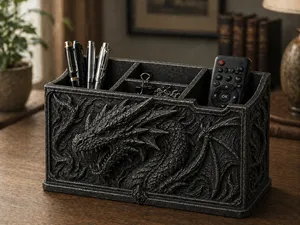 Dark Dragon Desk Organizer