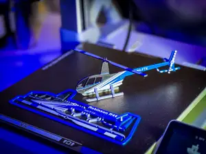 Helicopter kit card (Robinson R44)