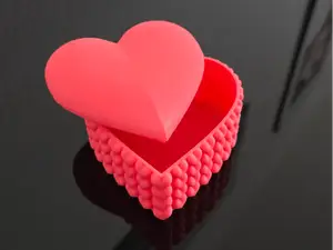 Beautiful Heart-shaped box