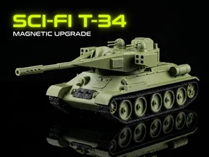 T-34 Evolution: Sci-Fi Railgun & CIWS Mech