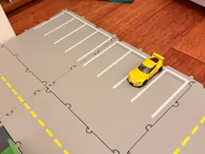 Matchbox action driver compatible parking lot